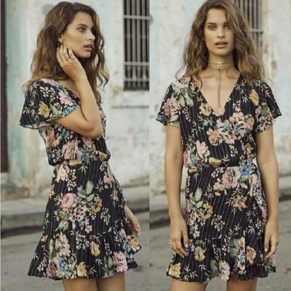 Auguste The Label wrap dress